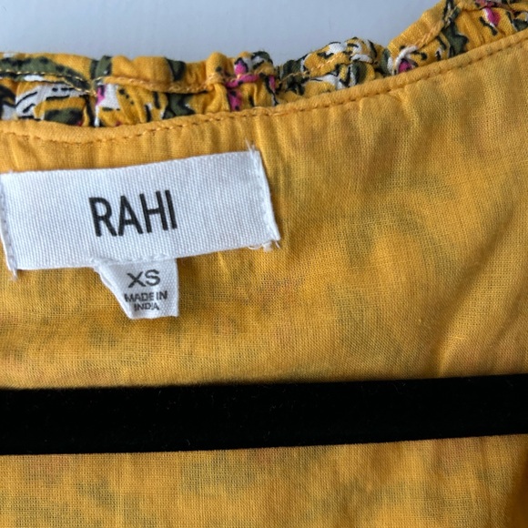 Rahi Floral Yellow Dress - Picture 3 of 3